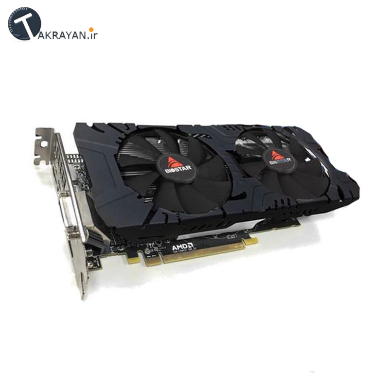 Biostar RX 580 8GB GDDR5 Dual Cooling Graphics Card